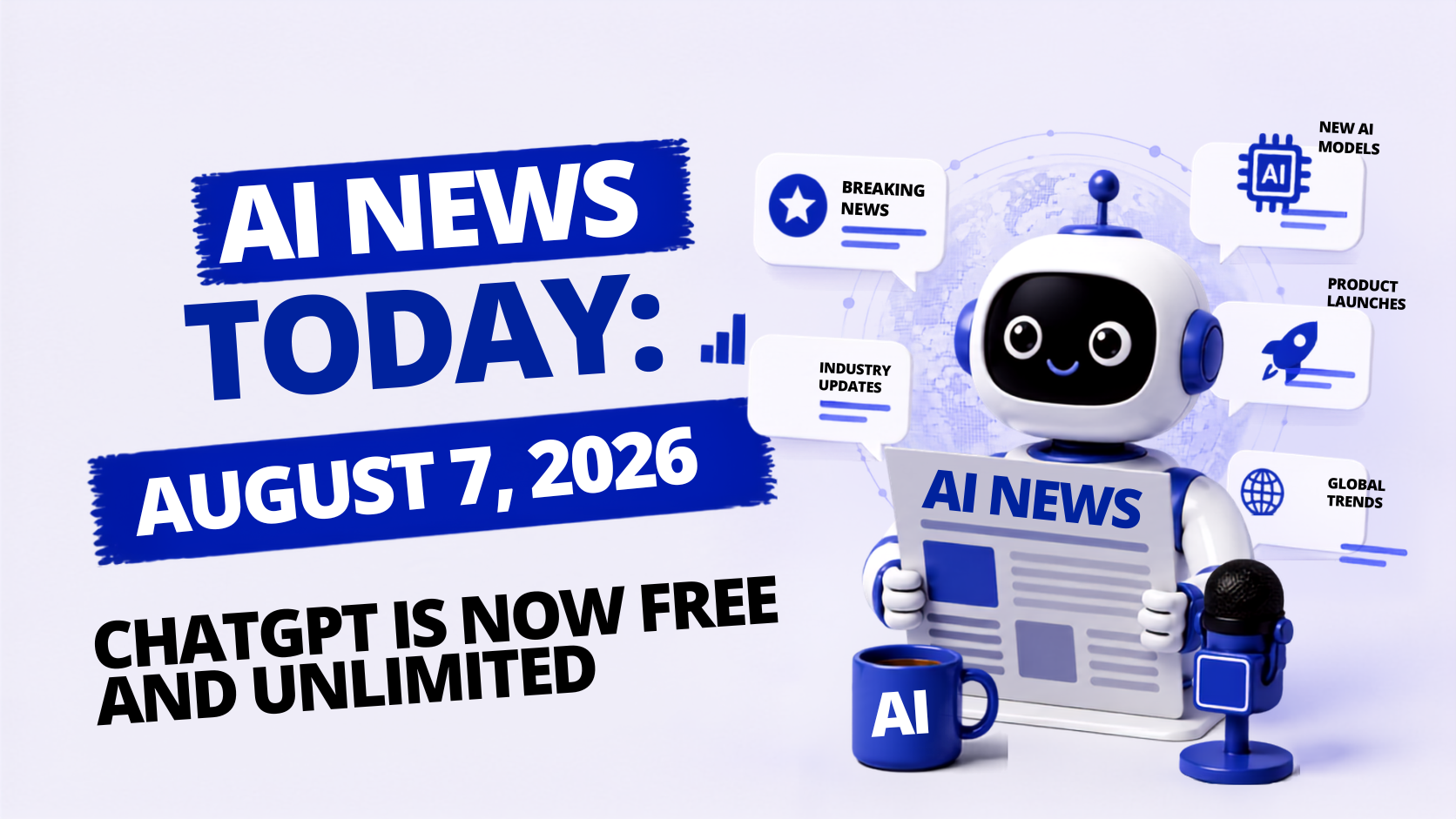 AI News August 7, 2026: ChatGPT Is Now Free and Unlimited